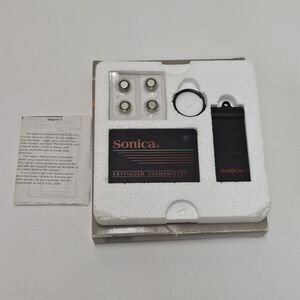 Vintage Sonica Sensorbeam Keyfinder  Item#2501 with box